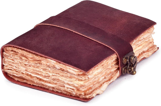 Leather Bound Vintage Journal for Women & Men - 200 Pages