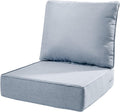 6 in Thick Outdoor Cushions 22x24x6 - Deep Seat Patio Cushion Set
