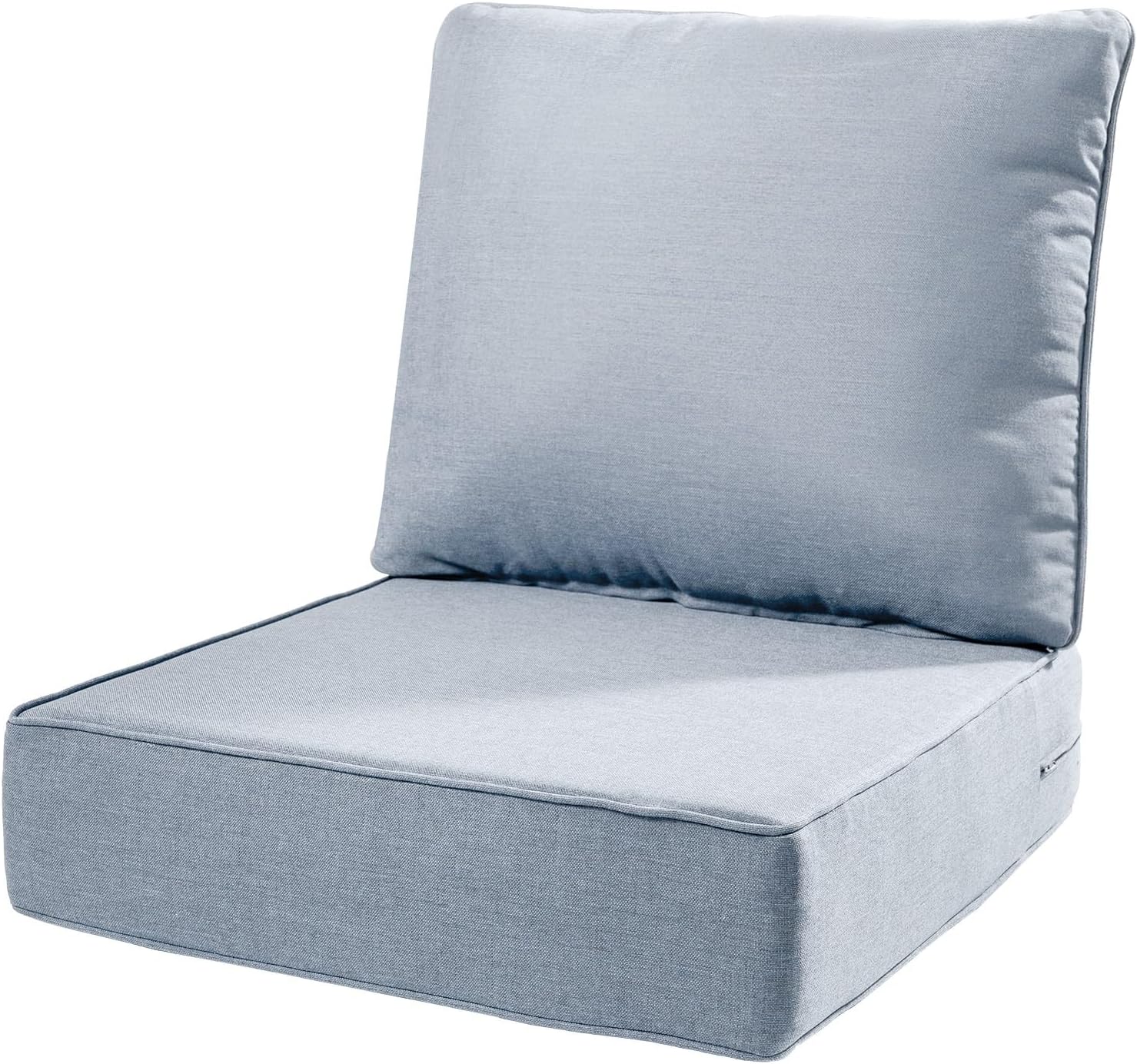 6 Inch Thick Outdoor Cushions for Deep Seat Patio Chairs