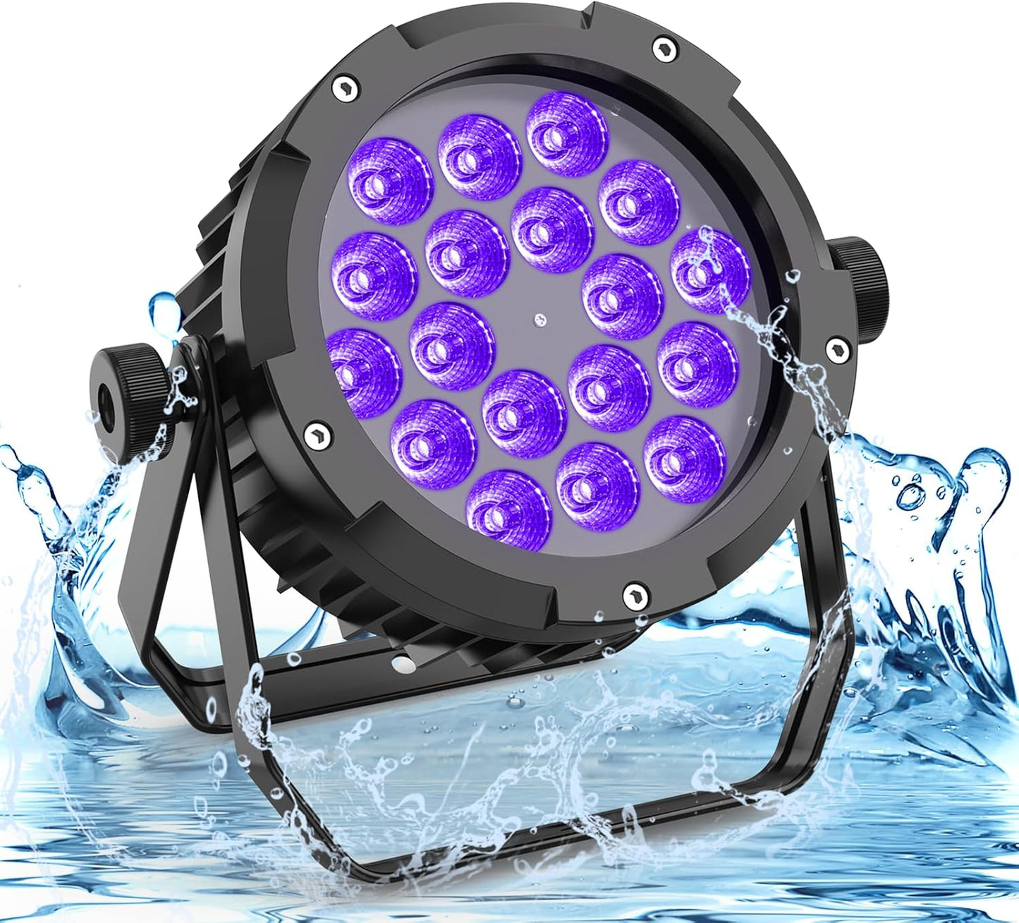 ZonQoonz LED Par Light IP67 Waterproof for Outdoor Events