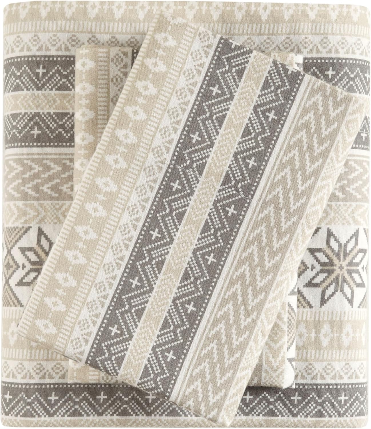 True North Flannel Sheets Queen Size - Cozy 100% Cotton Set