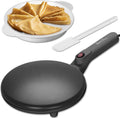 Crepe Maker Machine with Auto Power Off - Portable Nonstick Crepe