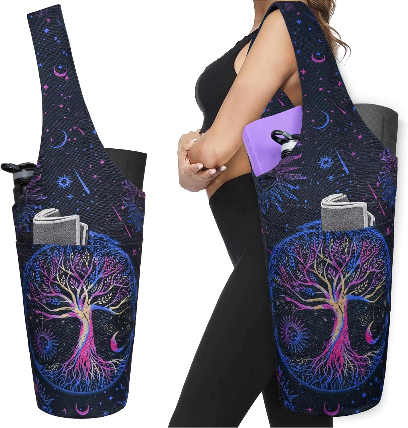 Spacious Yoga Tote Bag - Holds More Gear - BagYG