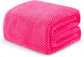 Exclusivo Mezcla Fleece Bed Blanket King Size - Super Soft Waffle
