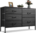 WLIVE Dresser for Bedroom with 5 Drawers and Organizers