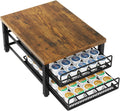 Coffee Pod Drawer Holder for K Cup Pods - Slim 2-Tier Organizer