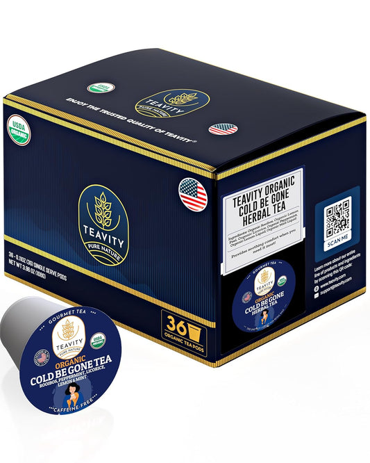 Organic Rooibos Tea Pods for Keurig - Refreshing Herbal Blend
