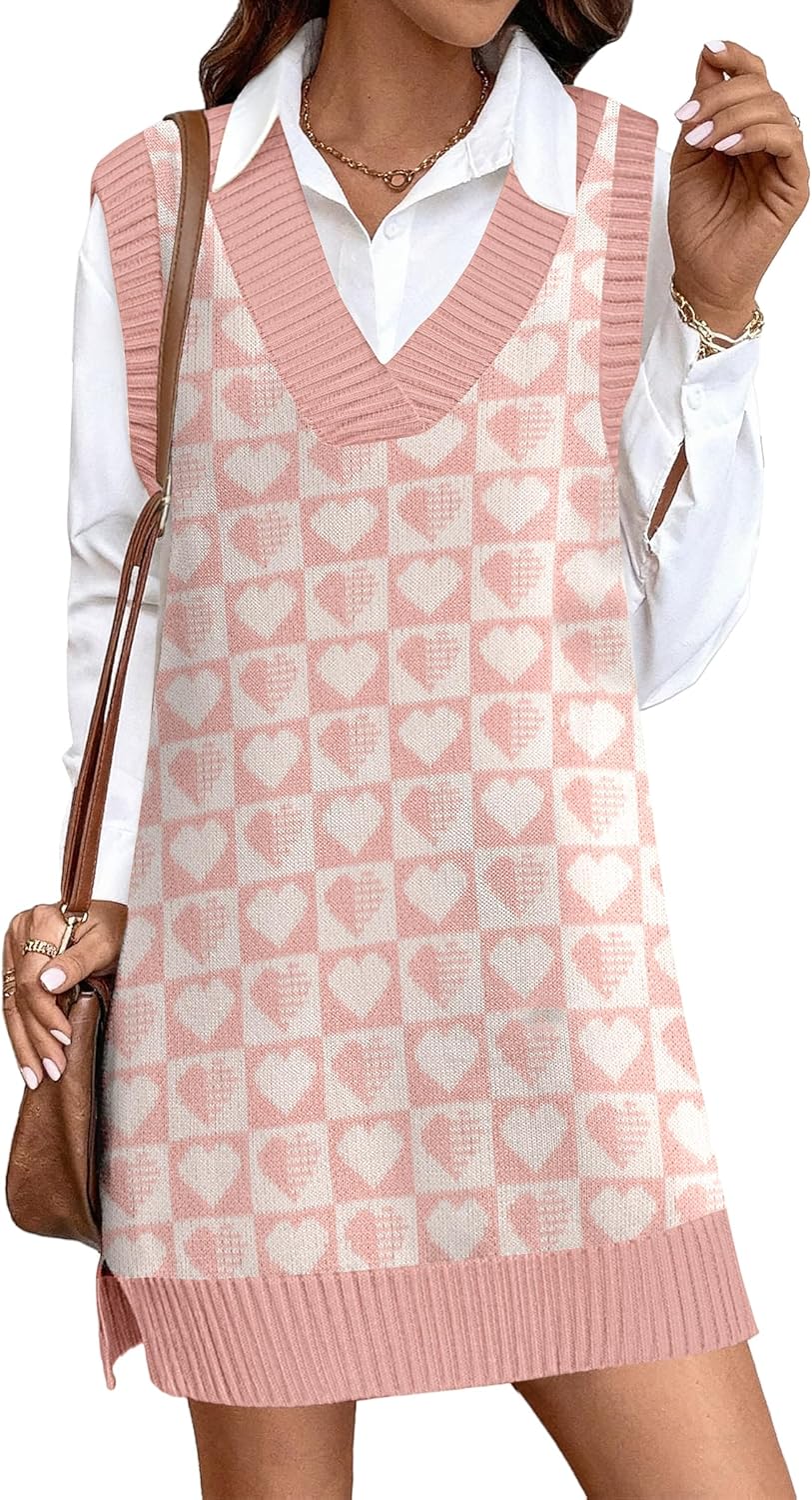 Zeagoo Womens Tank Sweater Dress for Stylish Fall Fashion
