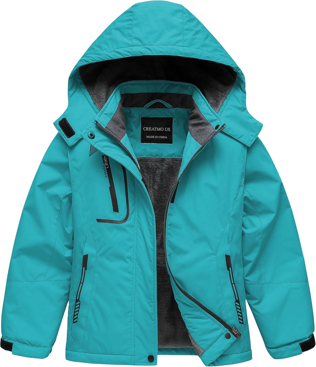 Waterproof Ski Jacket for Girls - Warm Winter Snow Coat