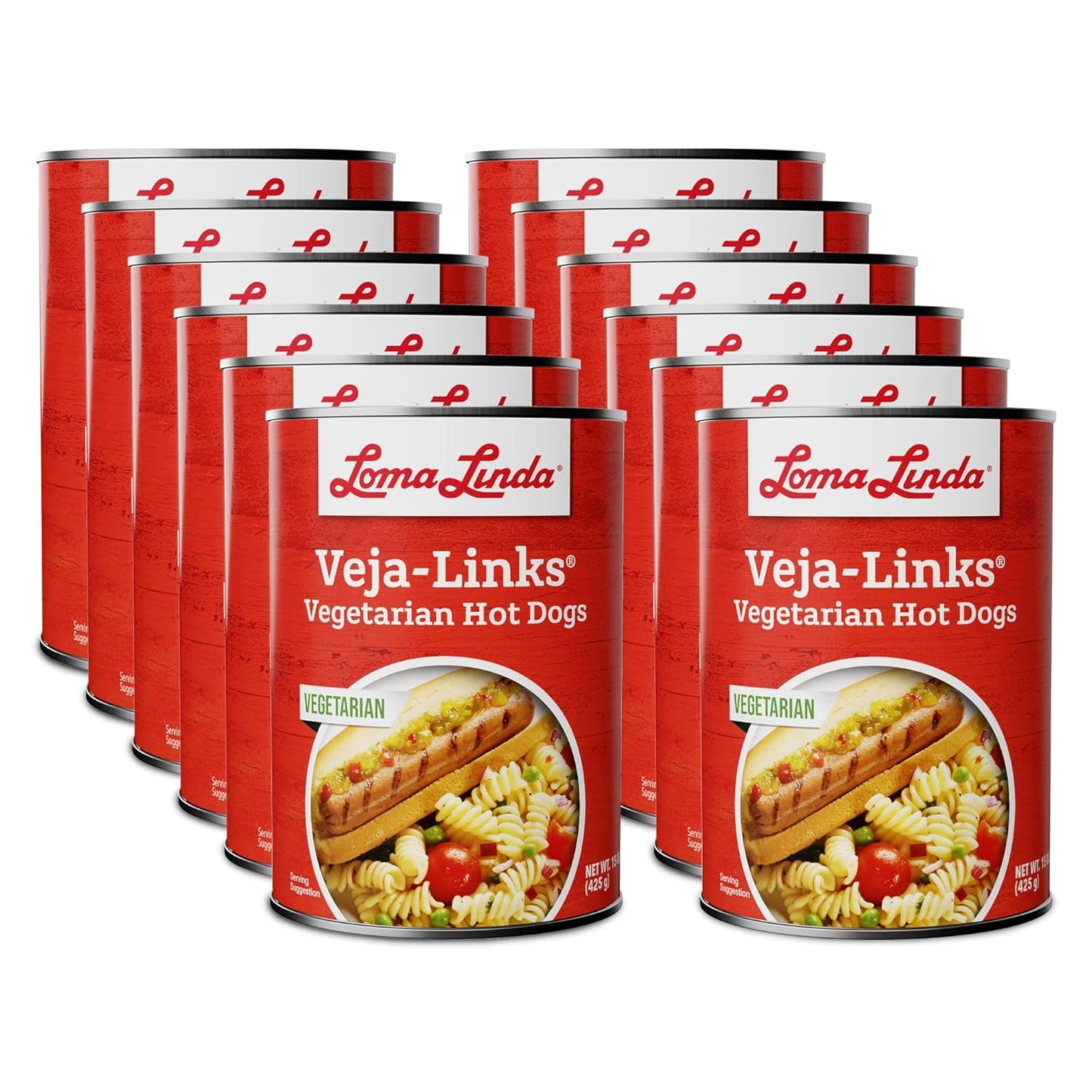 Loma Linda Veja-Links 12 Pack - Delicious Plant-Based Sausages
