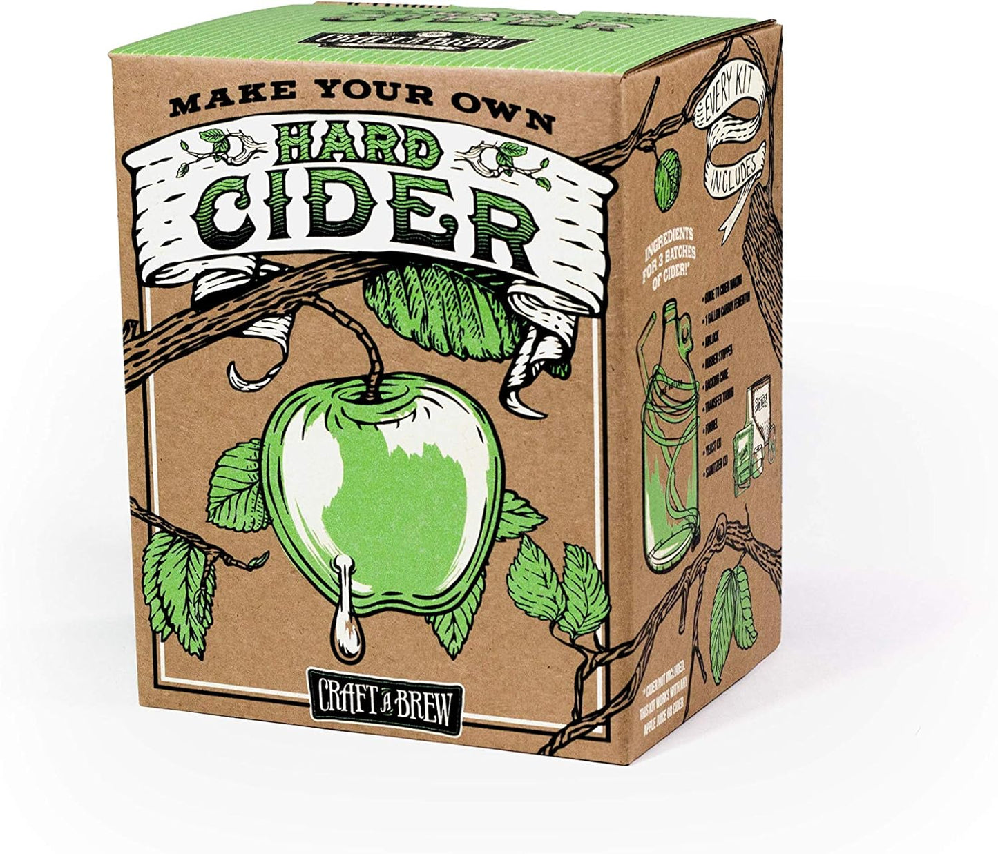 Craft A Brew Hard Cider Kit - Make Your Own Craft Beer Easily