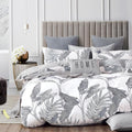 Botanical Cotton Comforter King Size - Lightweight Reversible Cotton