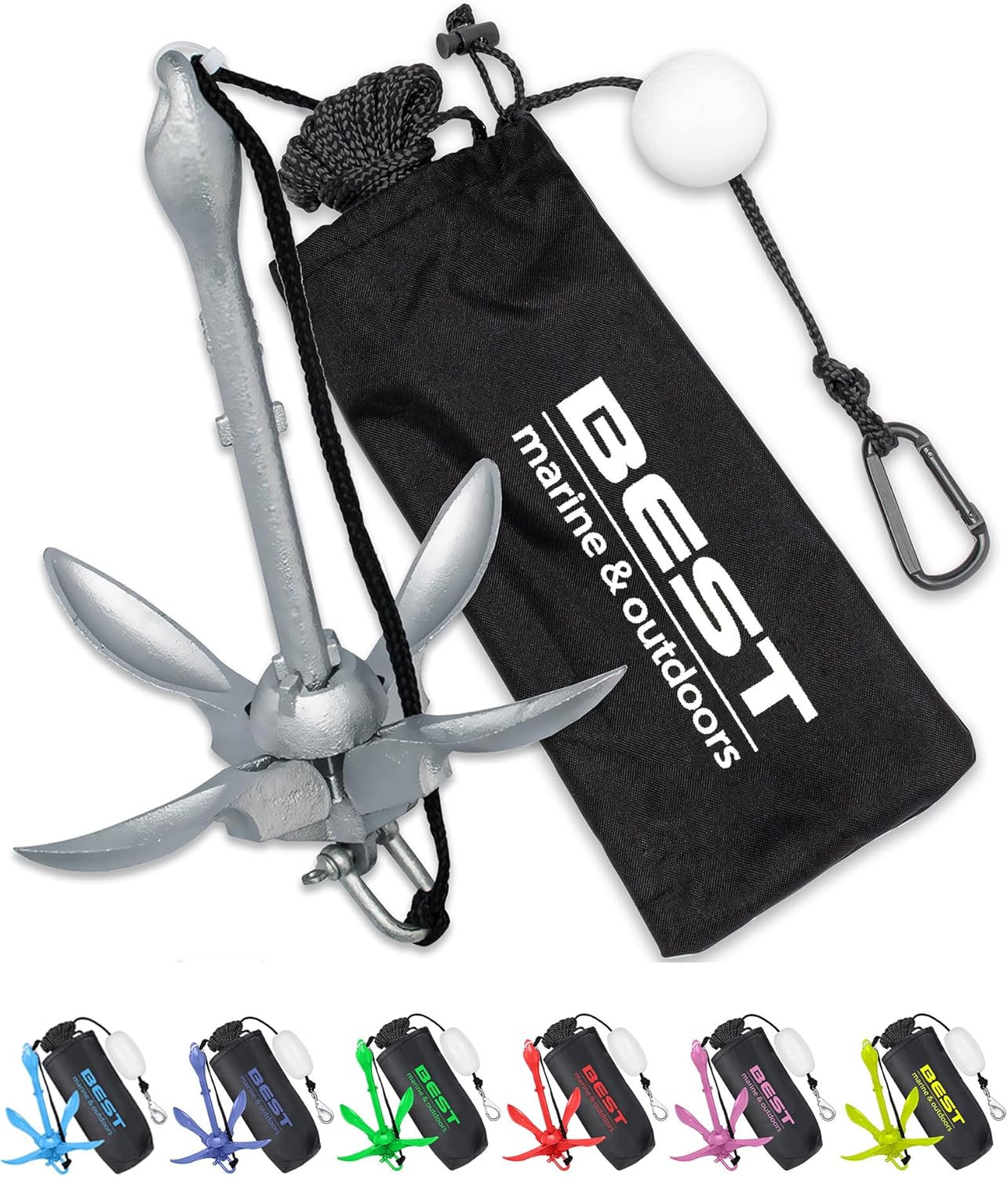 3.5 lb Kayak Anchor Kit - Secure Your Water Adventures!