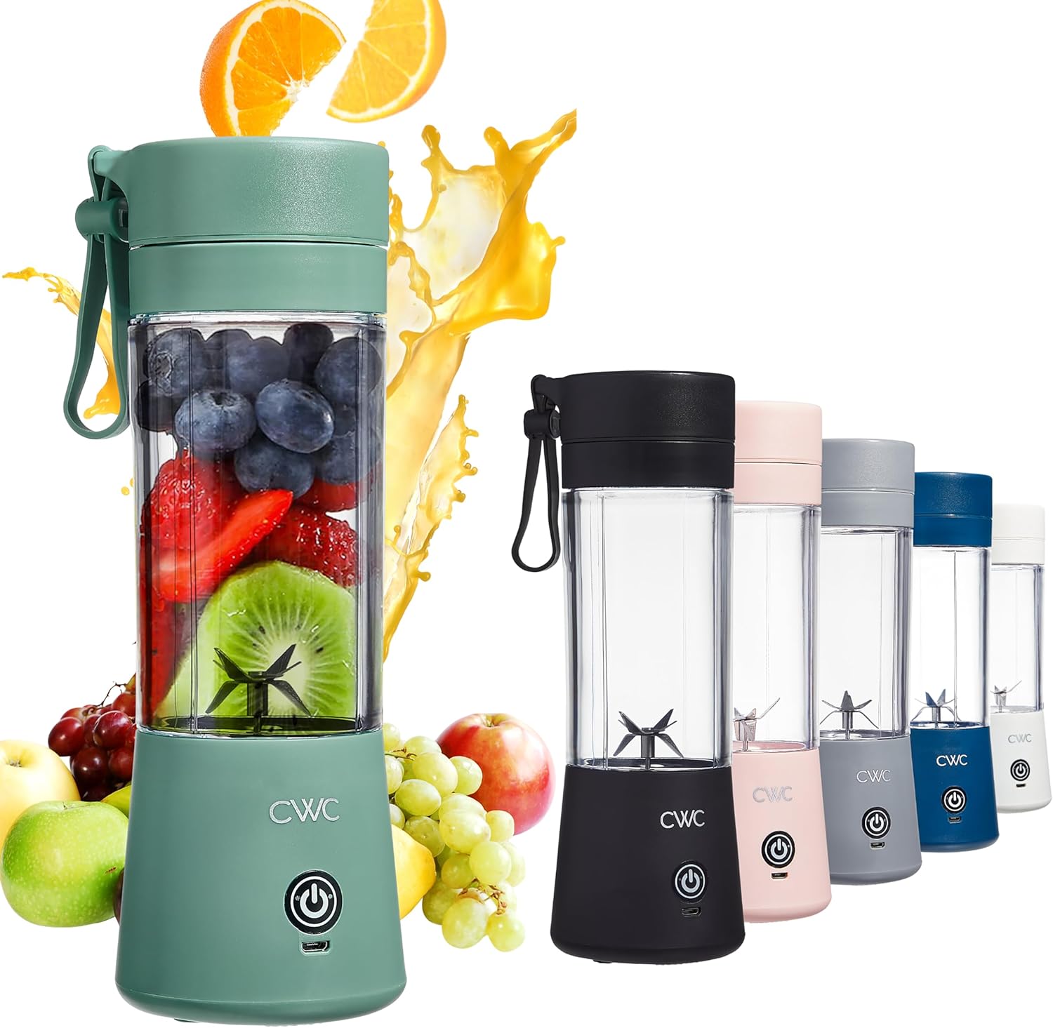 Portable 250W Blender - Blend Anywhere With Ease!