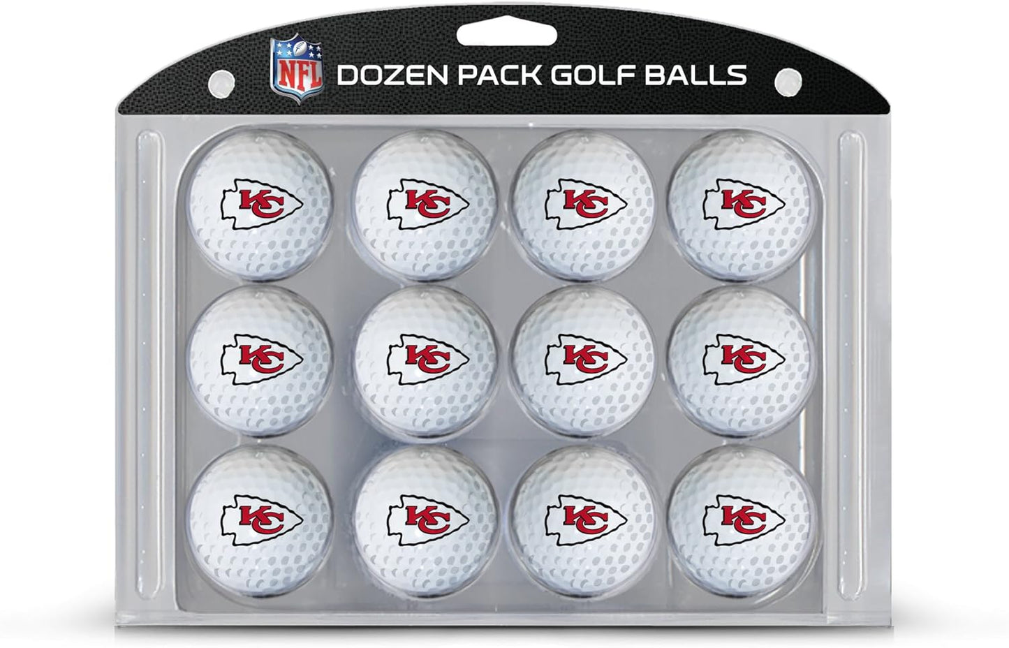 Team Golf NFL Dozen Regulation Size Golf Balls for Fans