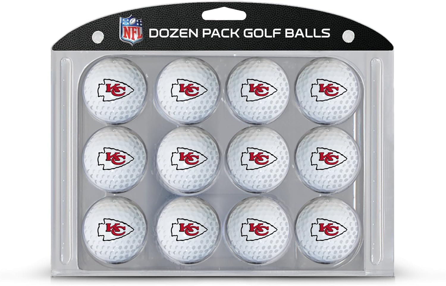 Team Golf NFL Dozen Regulation Size Golf Balls for Fans