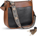 Stylish Vegan Leather Crossbody Bag for Women with Adjustable Straps