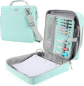 3-Inch 3-Ring Zipper Binder with Shoulder Strap - Large Capacity