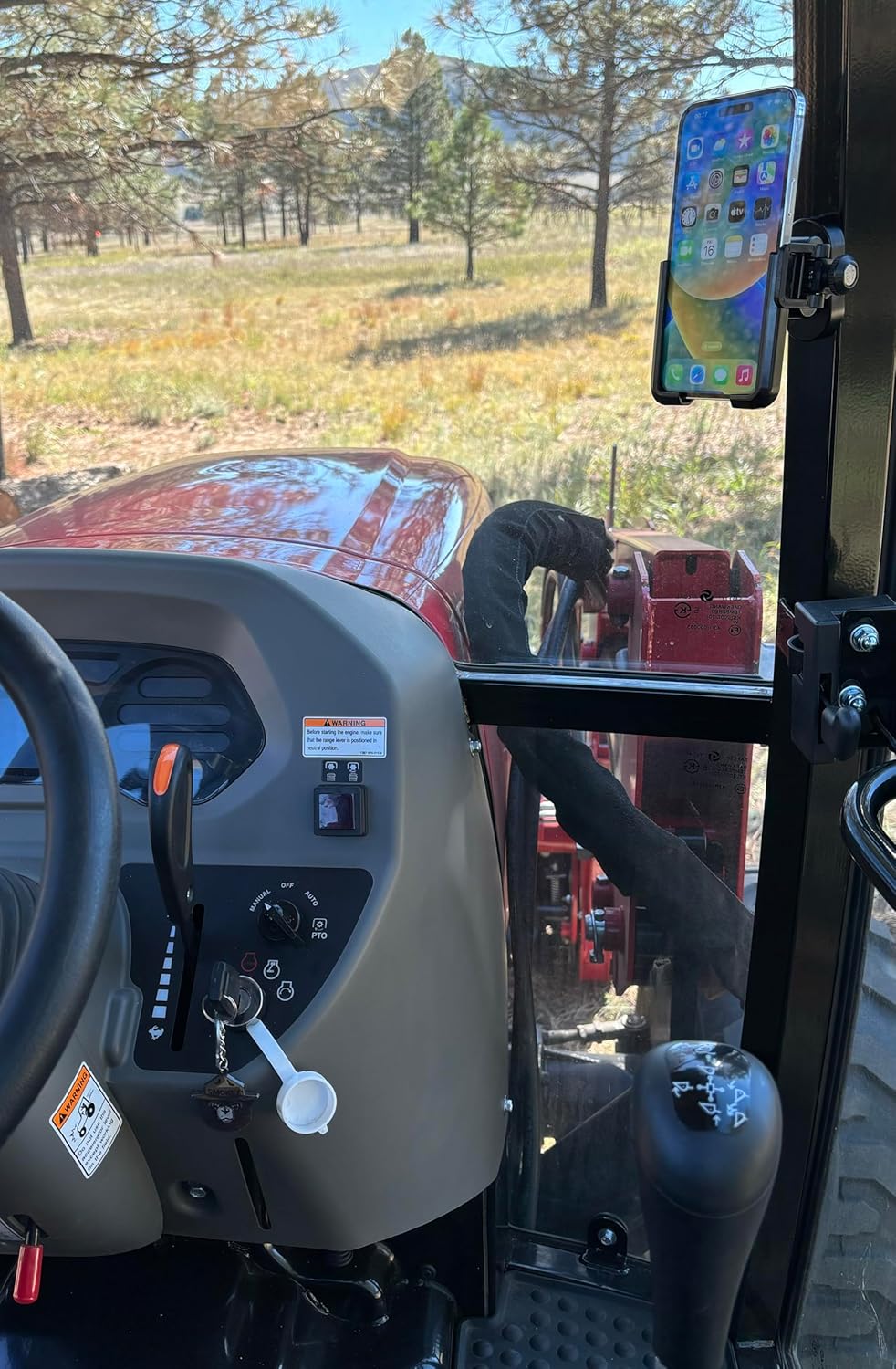 Caddie Buddy Magnetic Phone Mount for Tractors and Equipment