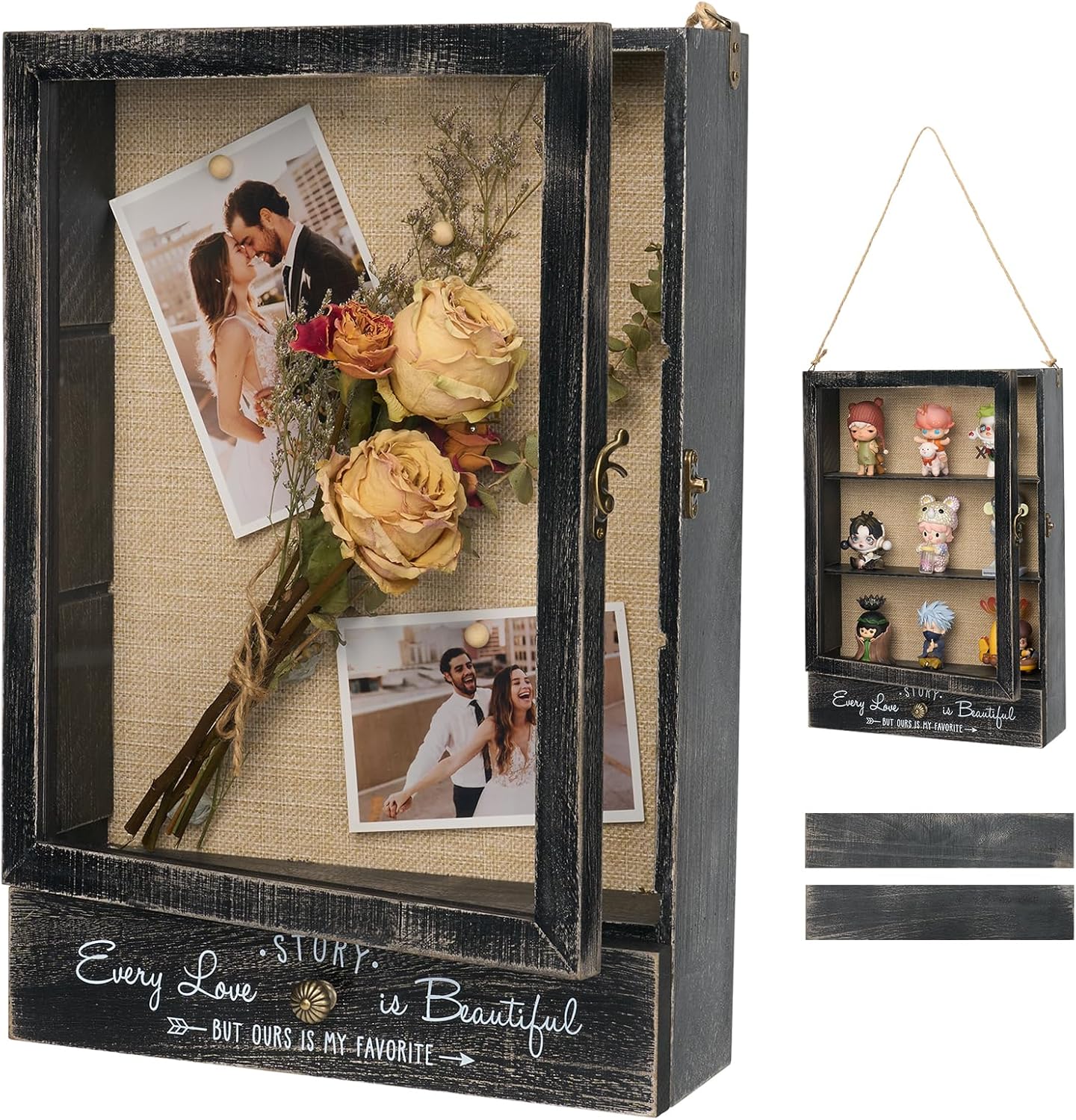 Large Shadow Box Picture Frames for Keepsakes and Memories
