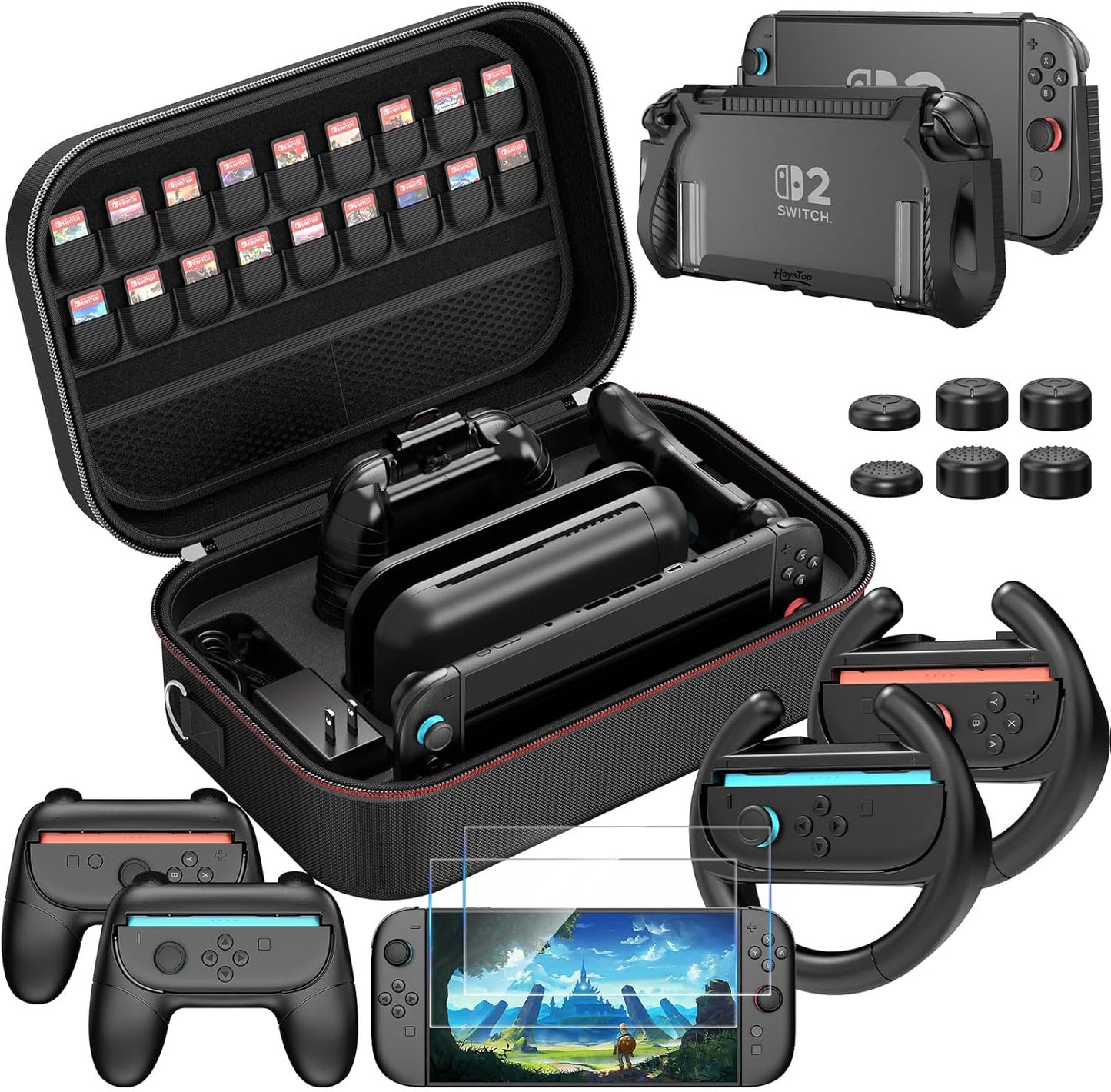 HEYSTOP Case for Nintendo Switch 2 Accessories Bundle Review