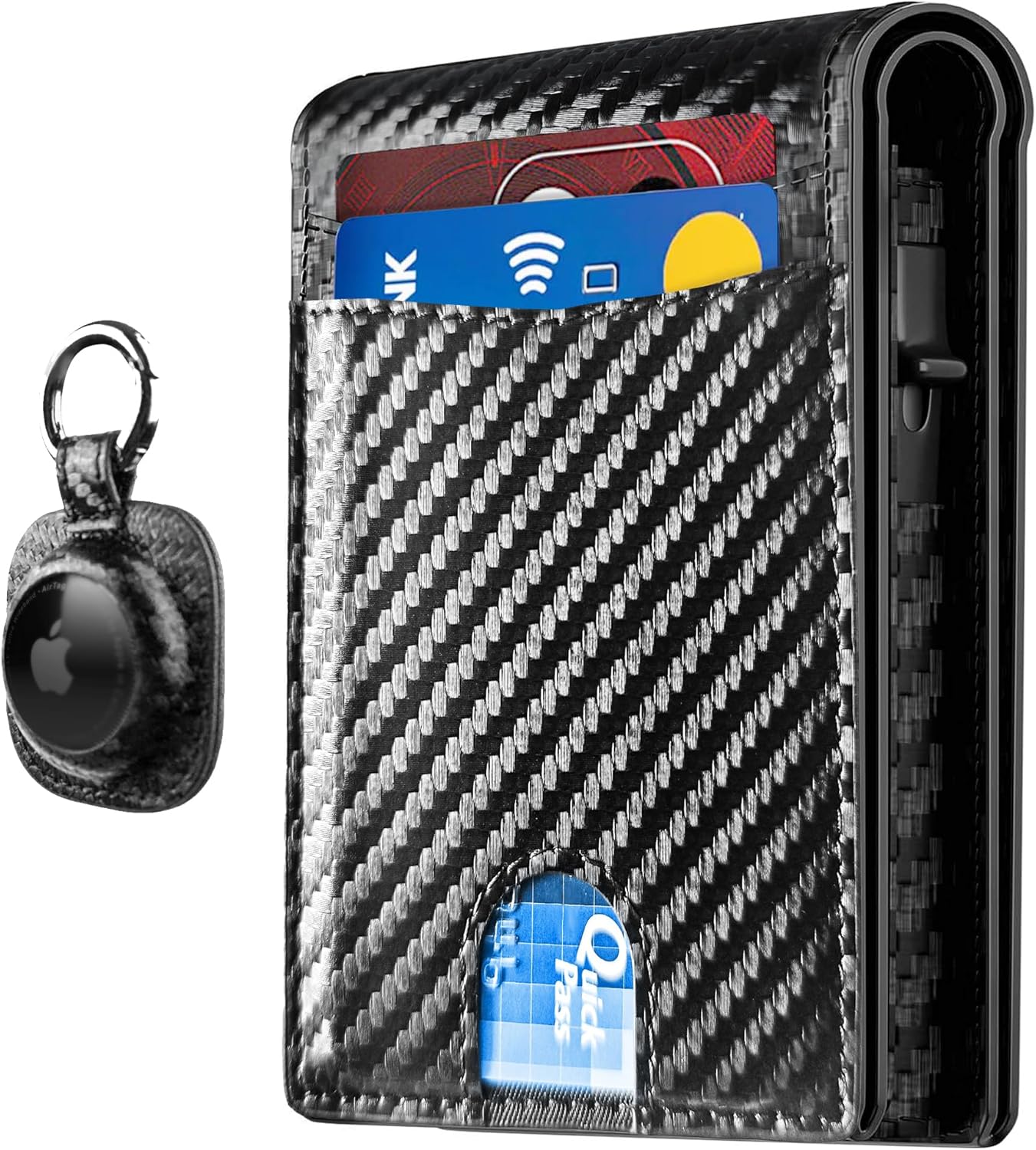 2025 Upgraded Minimalist Wallet for Men - RFID Blocking Case
