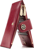 BOSTANTEN Leather Wallets for Women RFID Blocking Slim Bifold Purse