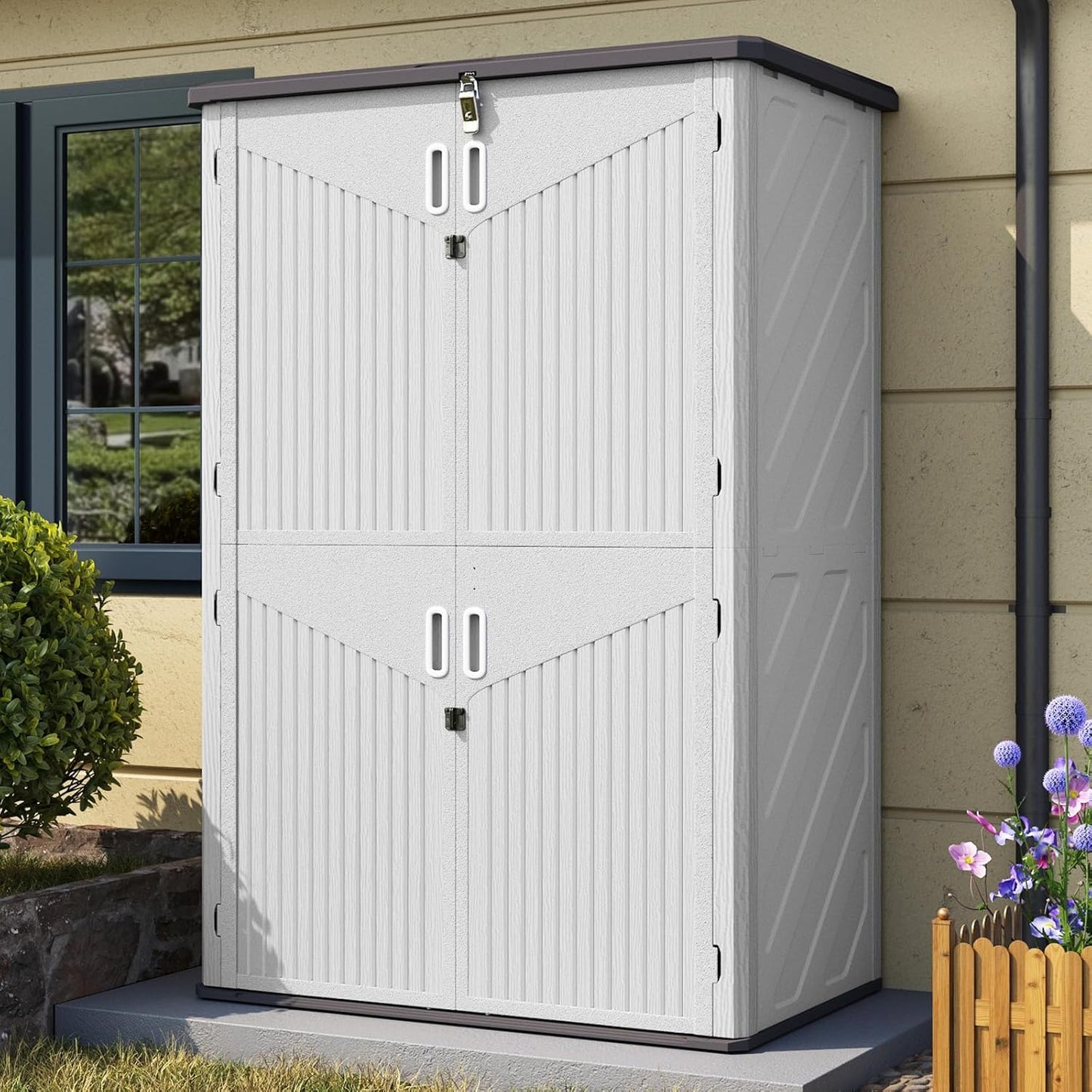Aoxun Outdoor Storage Shed: Versatile Waterproof Storage Solution