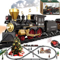 Train Set for Kids Remote Control Train Toys w/Steam Locomotive