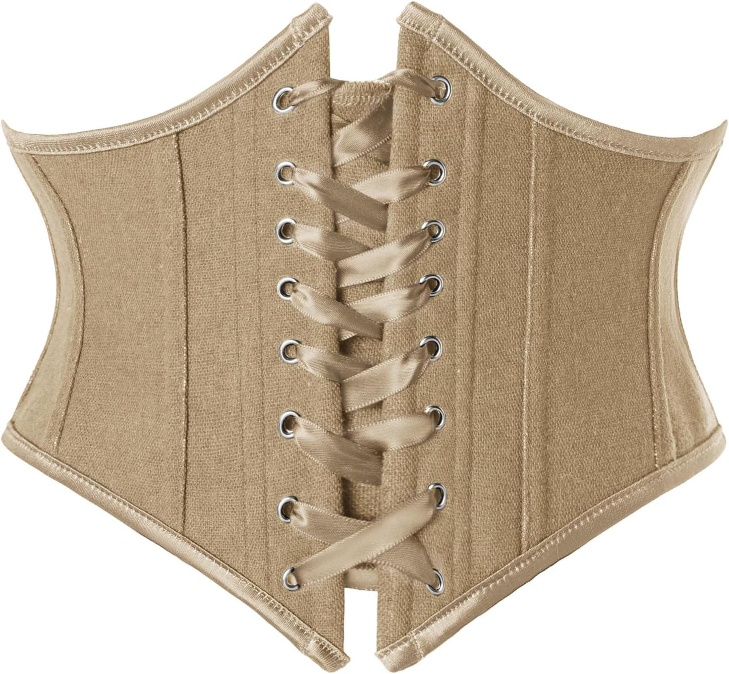 Scarlet Darkness Corset Belt for Women with Floral Lace Design
