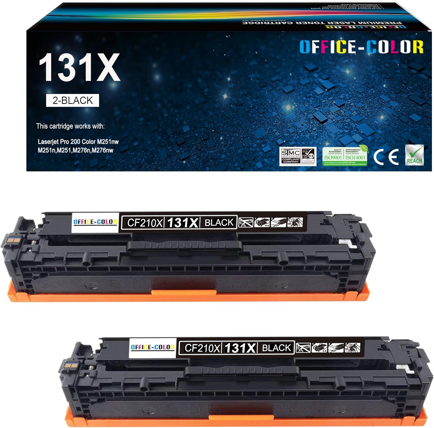 131X Black High-Capacity Toner Cartridge for HP Laserjet Pro
