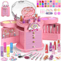 Kids Makeup Set for Girls 63 Pcs Unicorn Kit - Playful Washable Set