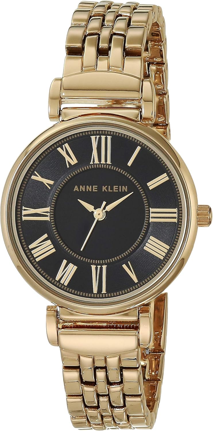 Anne Klein Women's Bracelet Watch with Gold-Tone Elegance