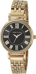 Anne Klein Women's Bracelet Watch - Classic Black Dial Timepiece