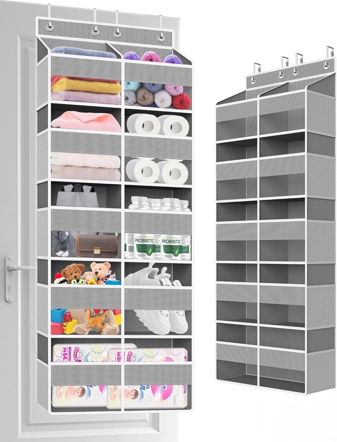 Over The Door Organizer Multi Pocket for Kids Toys and More