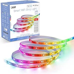 Feit Electric Smart LED Strip Lights - 16FT RGBW Color Changing