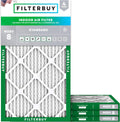 Filterbuy 14x22x1 Air Filter MERV 8 - Essential Dust & Allergy Defense