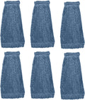 KLEEN HANDLER Heavy Duty Commercial Mop Head Replacement - Pack of 6