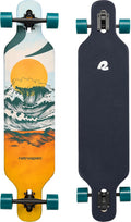Canadian Maple Drop-Through Longboard Cruiser - Stable Commuter