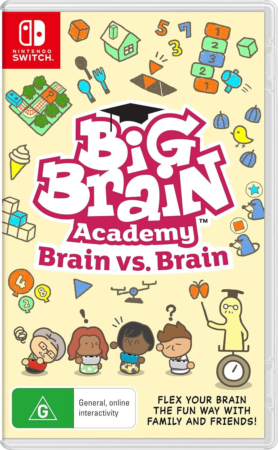 Big Brain Academy: Brain vs. Brain for Nintendo Switch - Fun Learning