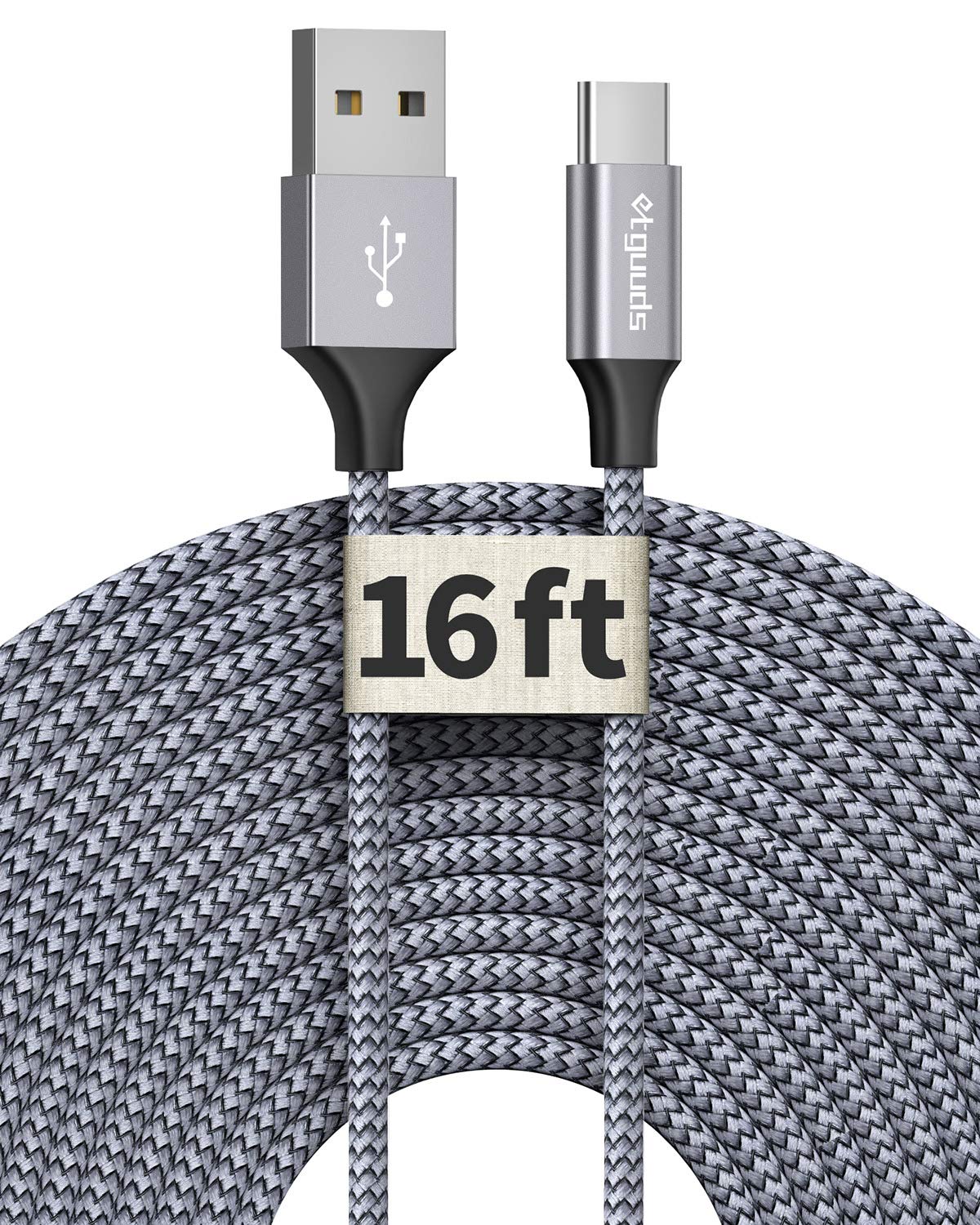 16ft Fast Charging USB-C Cable by etguuds