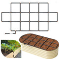 Garden Grid Watering System Cornerless 3x6 - Even Raised Bed Watering