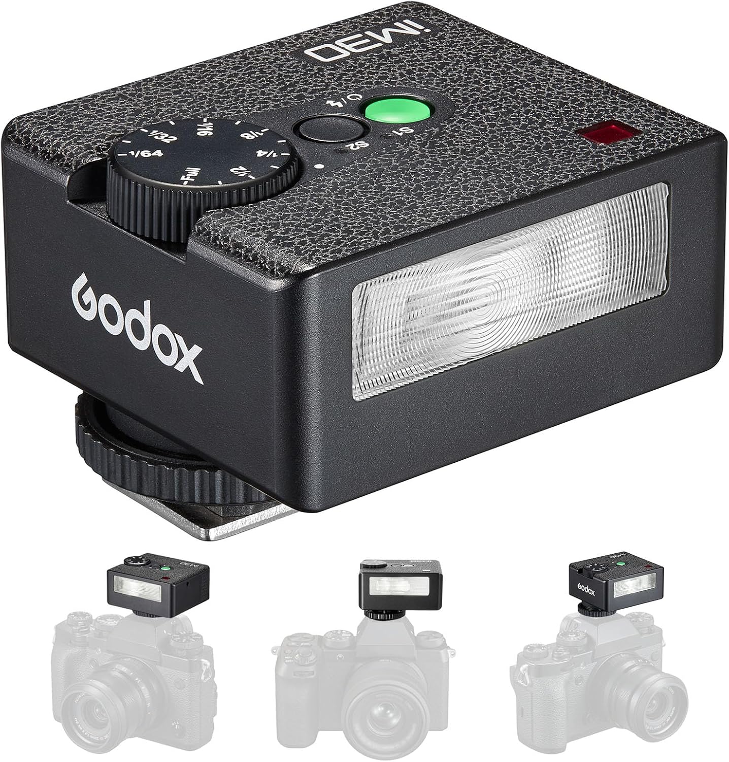 Godox iM30 Camera Flash with 7 Power Levels for Perfect Lighting
