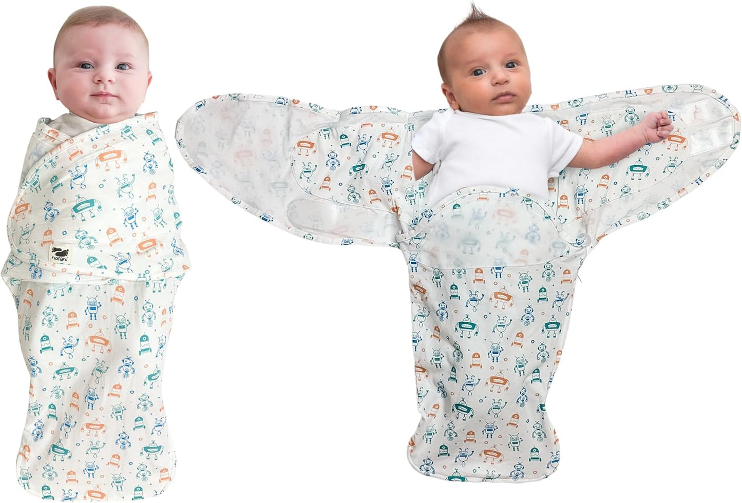 Norani Baby Snugababe Swaddle Pod for Newborns with Secure Arms