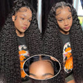 Wear and Go Glueless 5x5 HD Closure Deep Wave Wig 16in - Easy 3 Sec