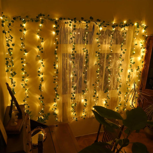 240 Curtain Lights: Magical Ivy Vines