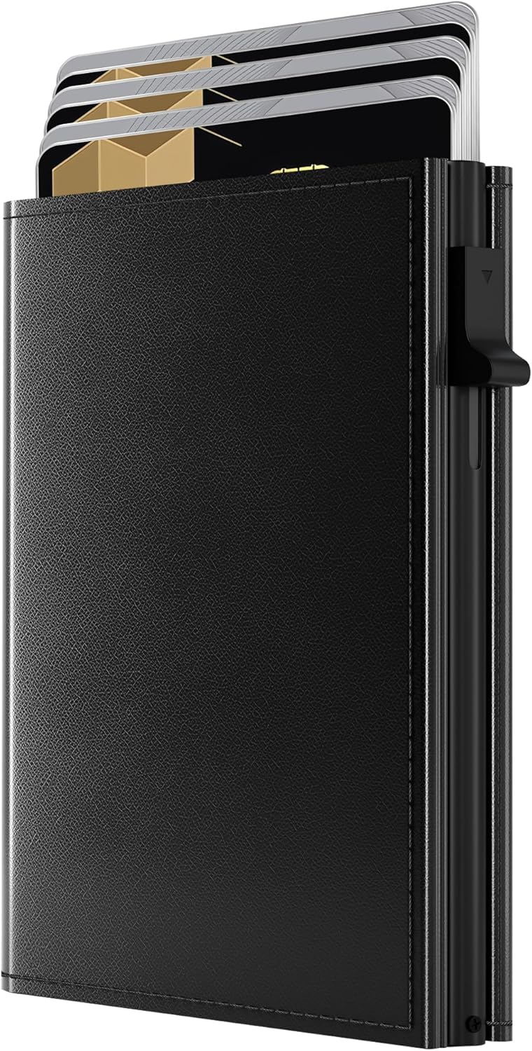Minimalist Wallet for Men - RFID Blocking Trifold Slim Design