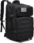Tactical Assault Backpack 45L Waterproof Rucksack for Hiking