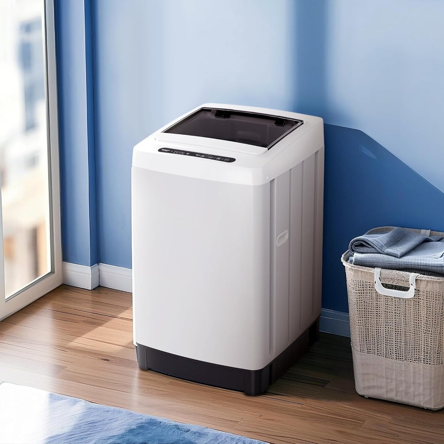 Compact WATTSMART Washer - Quiet & Portable