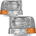 AUTOSAVER88 Headlight Assembly for 1999-2004 Ford Super Duty - Clear